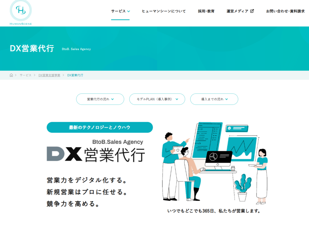 営業代行　映像制作