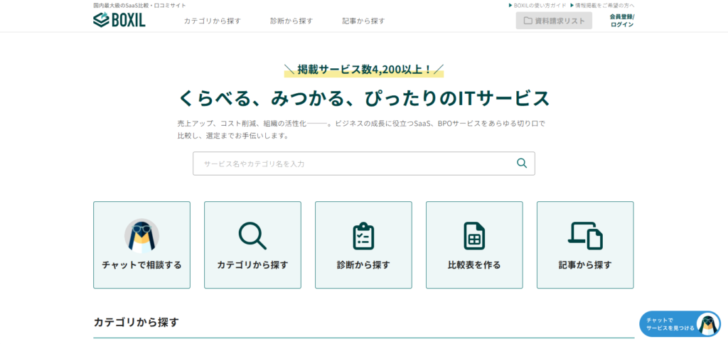リード獲得　サービス